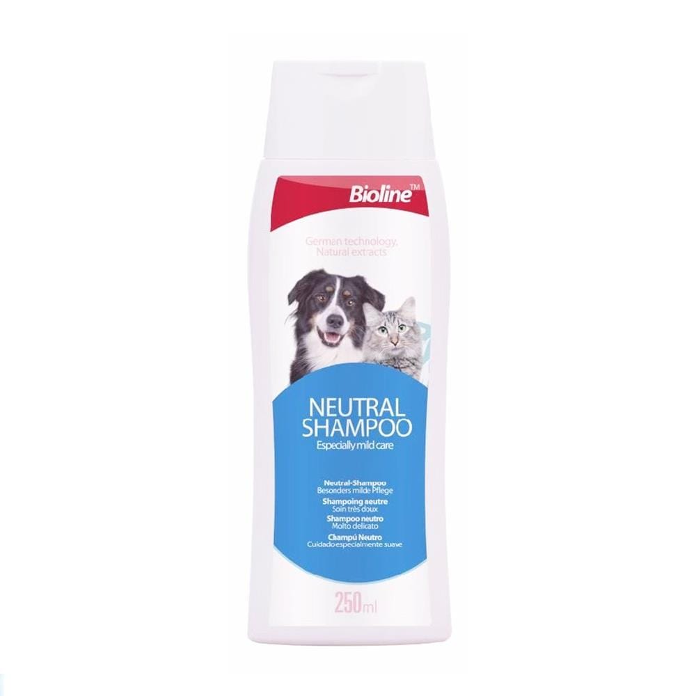 แชมพูสุนัขและแมว BIOLINE NEUTRAL 250 มล.