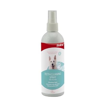 สเปรย์ทำความสะอาดฟันสุนัข BIOLINE TEETH SPRAY WITH FLUORIDE 175 ก._0