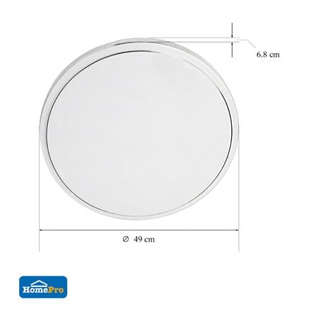 ไฟเพดาน LED CARINI RB1055-L1 19 นิ้ว 55 วัตต์ DAYLIGHT/COOL WHITE/WARM WHITE สีขาว_6