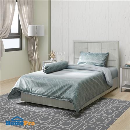 ชุดผ้าปูที่นอน 3.5 ฟุต 4 ชิ้น HOME LIVING STYLE JUNIPER สีเขียว_0