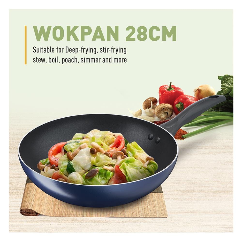 ชุดกระทะลึก 28 และ 26 ซม. TEFAL CLEAR COOK 3 ชิ้น