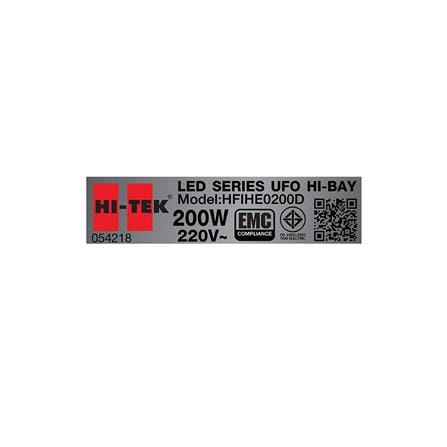 โคมไฮเบย์ LED HI-TEK HFIHE0200D 200 วัตต์ DAYLIGHT สีดำ_5