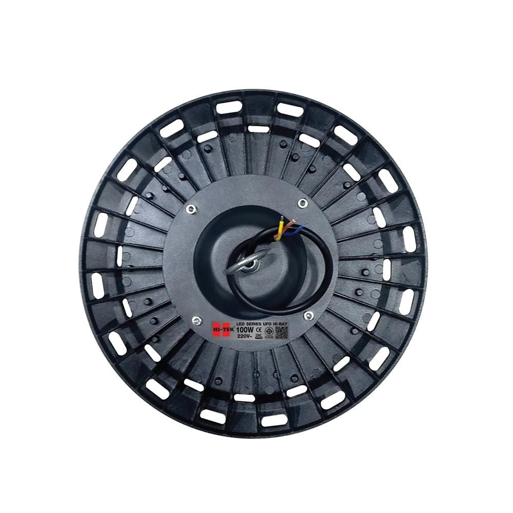 โคมไฮเบย์ LED HI-TEK HFIHE0100D 100 วัตต์ DAYLIGHT สีดำ