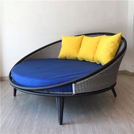 เตียงพักผ่อน IVY DB034 GALAXY DAYBED สีเทา/ดำ_1