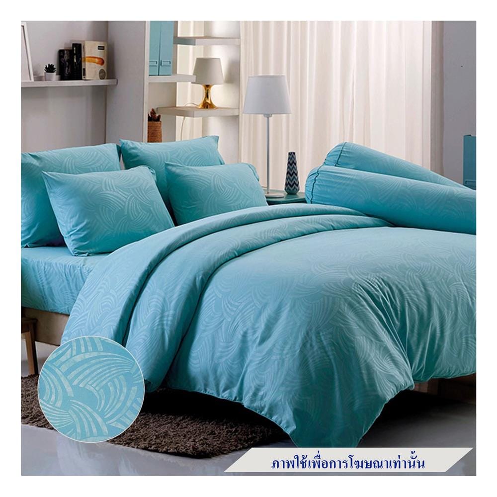 ชุดผ้าปูที่นอน 6 ฟุต 5 ชิ้น TULIP DELIGHT 60056-DL549