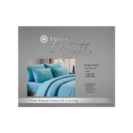 ชุดผ้าปูที่นอน 6 ฟุต 5 ชิ้น TULIP DELIGHT 60056-DL549_3