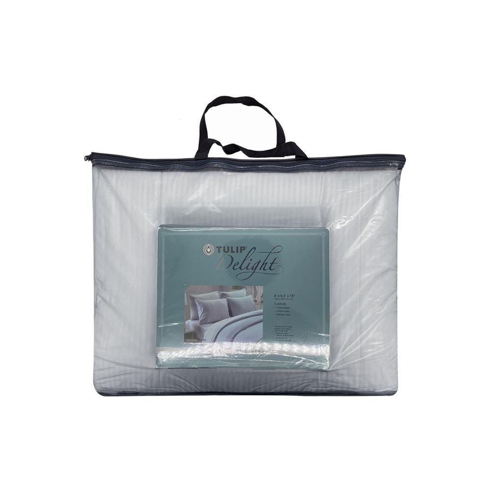 ชุดผ้าปูที่นอน 6 ฟุต 6 ชิ้น TULIP DELIGHT 60239-DL550
