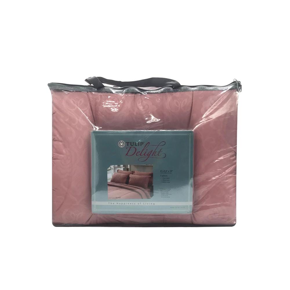 ชุดผ้าปูที่นอน 6 ฟุต 6 ชิ้น TULIP DELIGHT 60239-DL529