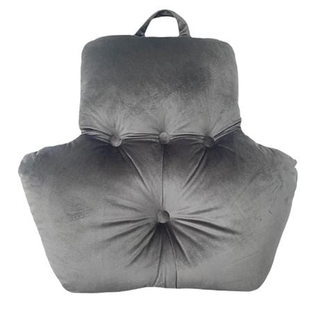 เบาะรองหลัง HOME LIVING STYLE HOWDENA 28X28 นิ้ว สีเทา_0