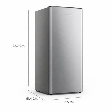 ตู้เย็น 1 ประตู HISENSE RR239D4TGN 6.5 คิว สีเงิน_6