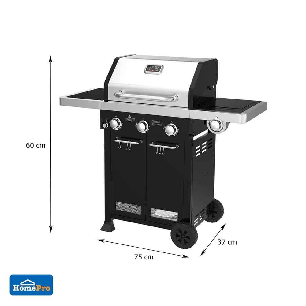 เตา BBQ แก๊ส 3+1 เตาย่าง NEXGRILL DELUXE
