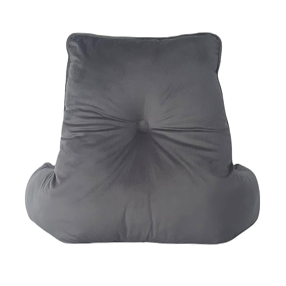 เบาะรองหลัง HOME LIVING STYLE MIAOW 20X26 นิ้ว สีเทา