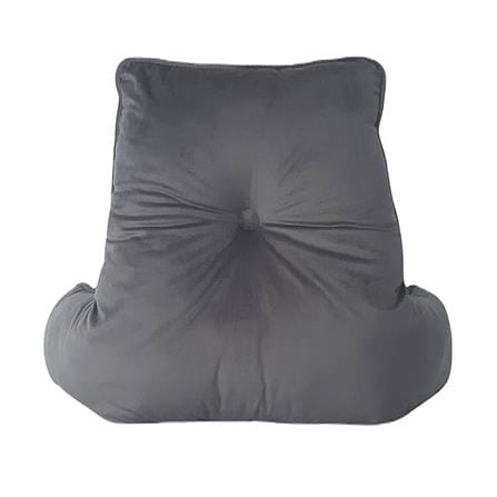 เบาะรองหลัง HOME LIVING STYLE MIAOW 20X26 นิ้ว สีเทา_2