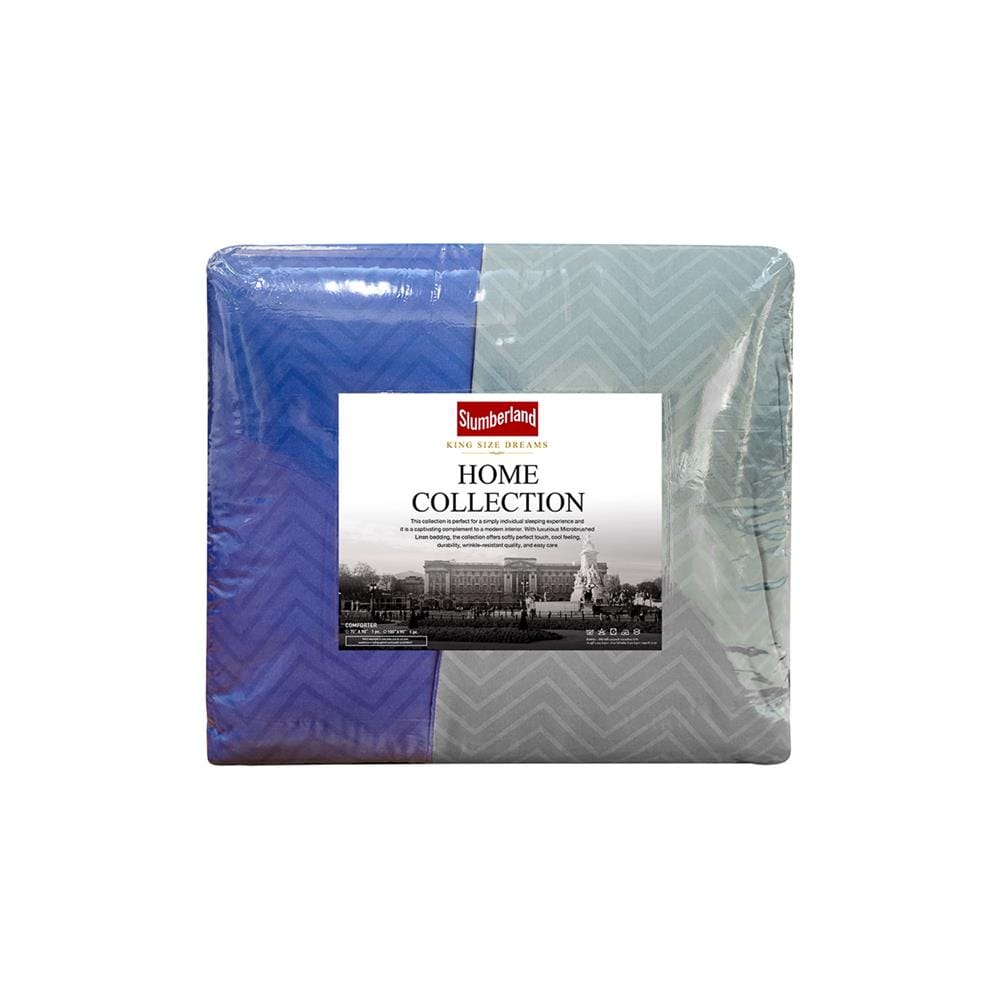 ผ้านวม SLUMBERLAND ANFIELD 70X90 นิ้ว สี GRAY/BLUE