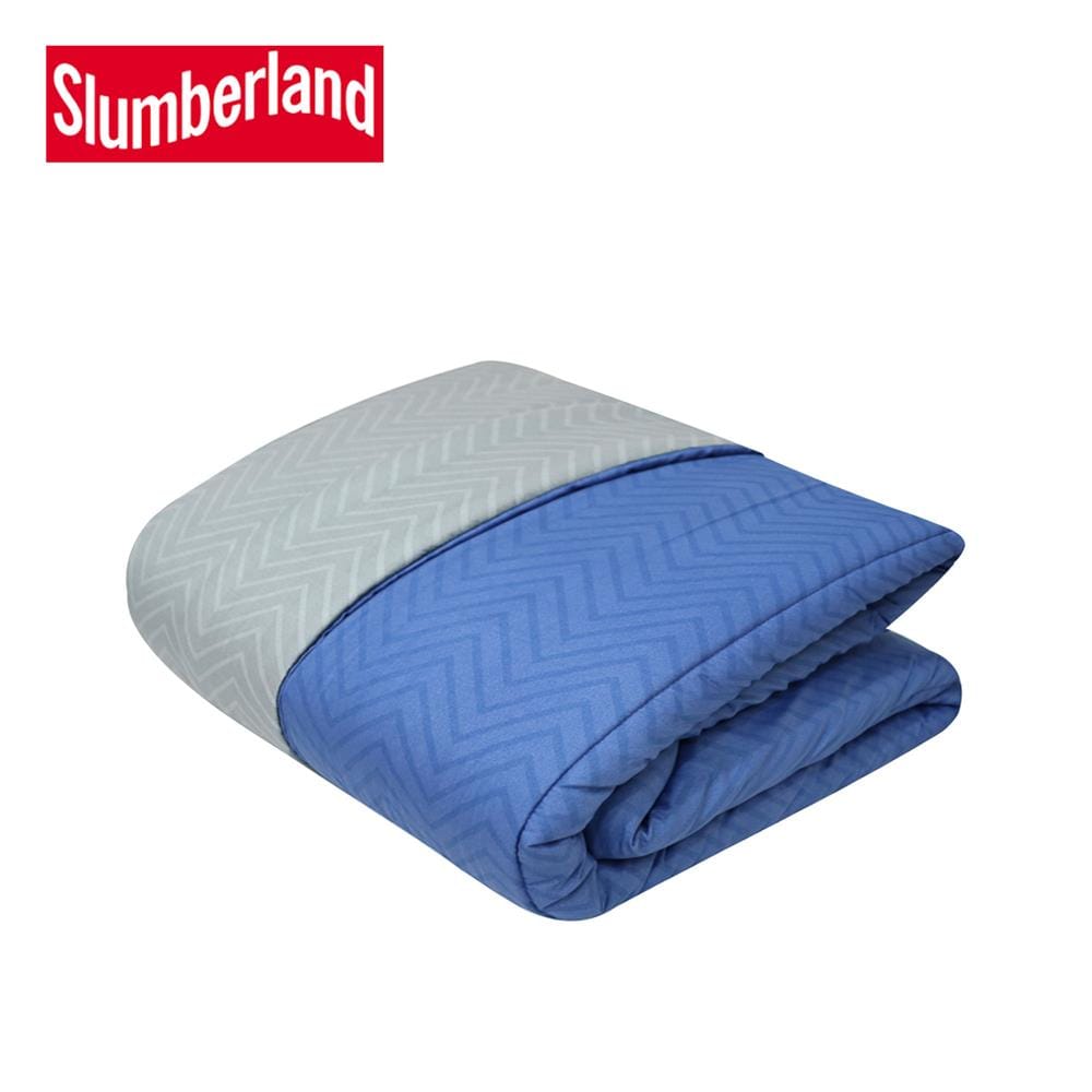 ผ้านวม SLUMBERLAND ANFIELD 100X90 นิ้ว สี GRAY/BLUE
