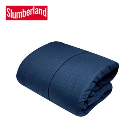 ผ้านวม SLUMBERLAND STAMFORD 100X90 นิ้ว สี BLUE/GREEN
