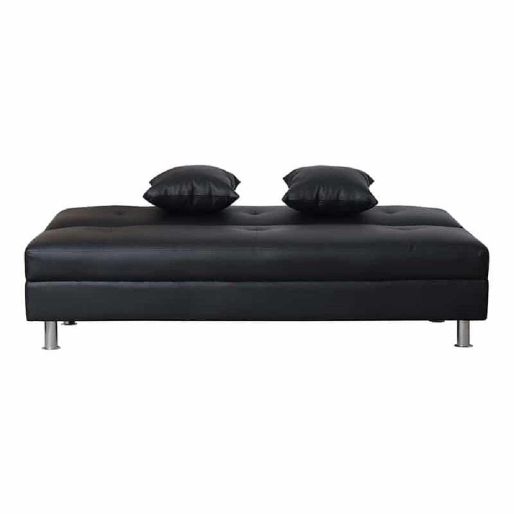 โซฟาเบด AS FURNITURE FABIEN PVC สีดำ
