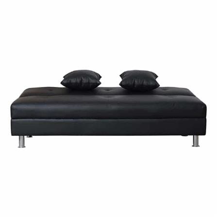 โซฟาเบด AS FURNITURE FABIEN PVC สีดำ_1