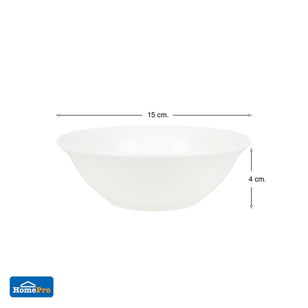 ชาม PORCELAIN 6 นิ้ว KECH SNOW