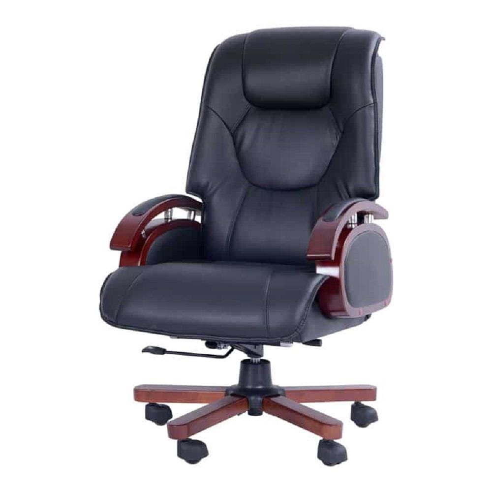 เก้าอี้สำนักงาน AS FURNITURE ATOM สีดำ