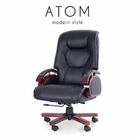 เก้าอี้สำนักงาน AS FURNITURE ATOM สีดำ_5