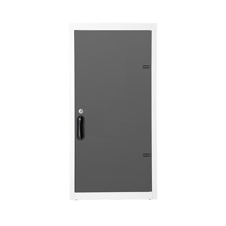 ตู้เหล็กบานเปิดทึบ KIOSK UDB-1 G1 สีขาว/เทา_0
