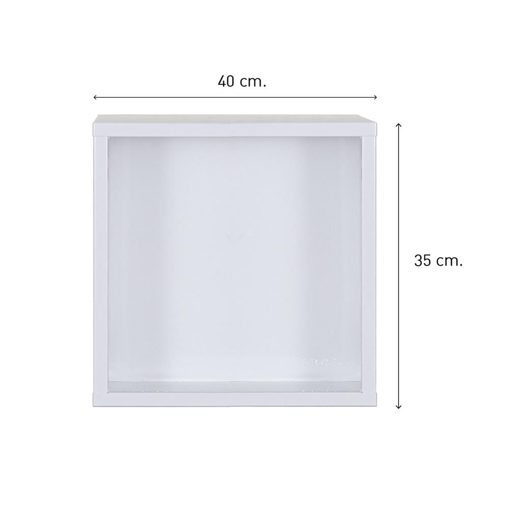 ตู้แขวนผนังเหล็ก KIOSK HO-40 WH สีขาว