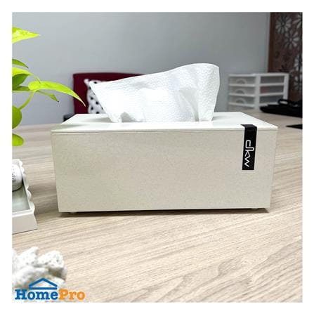 กล่องทิชชู่แผ่น DKW MARBLE สีครีม_3