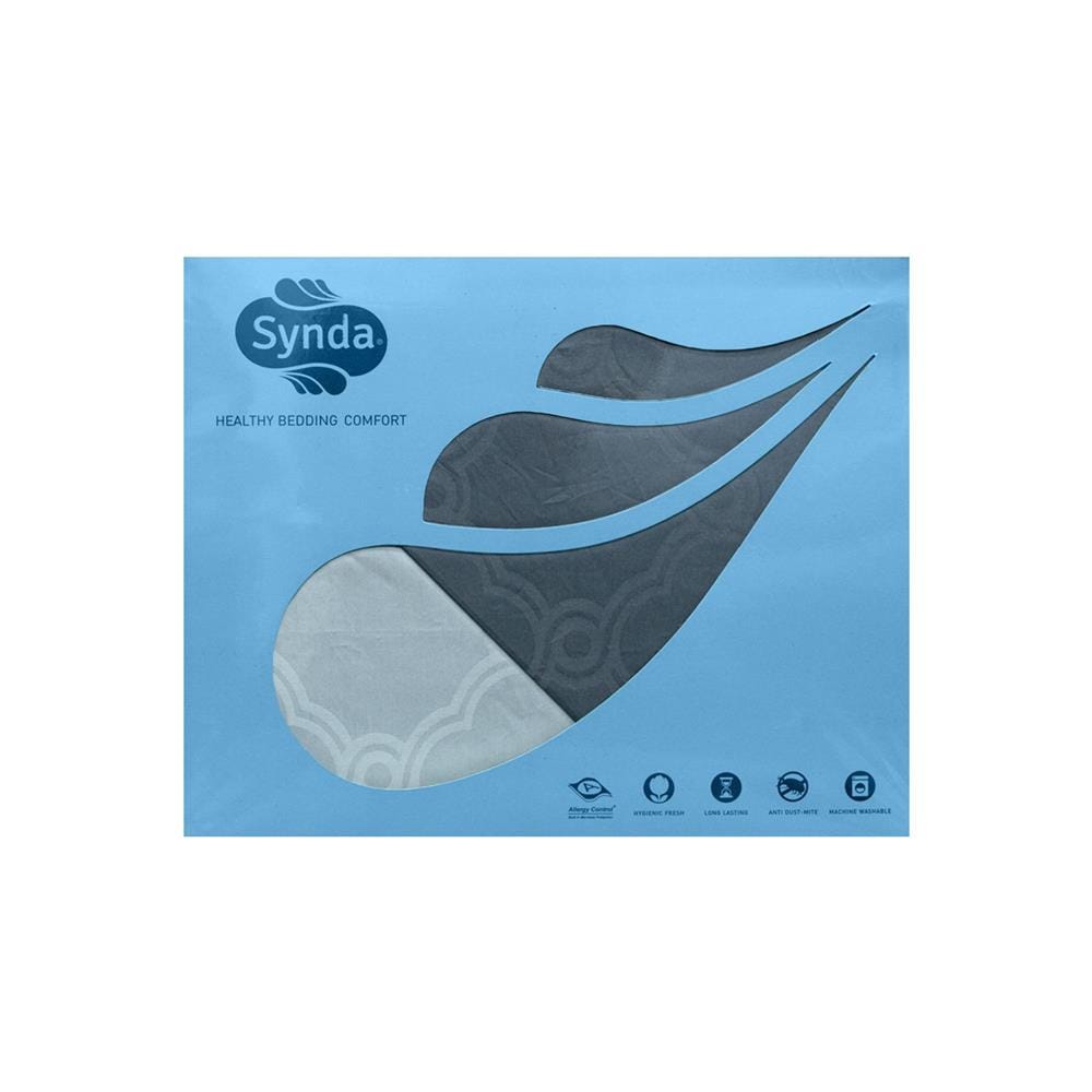 ปลอกผ้านวม SYNDA PATIOLA 70X90 นิ้ว สี GREY/LIGHT GREY