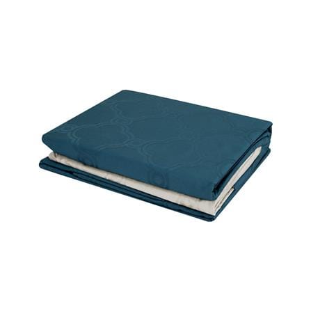 ปลอกผ้านวม SYNDA PATIOLA 100X90 นิ้ว สี GREEN/CREAM