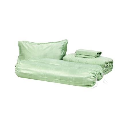 ชุดผ้าปูที่นอน 5 ฟุต 6 ชิ้น HOME LIVING STYLE TANGLE สีเขียว_1