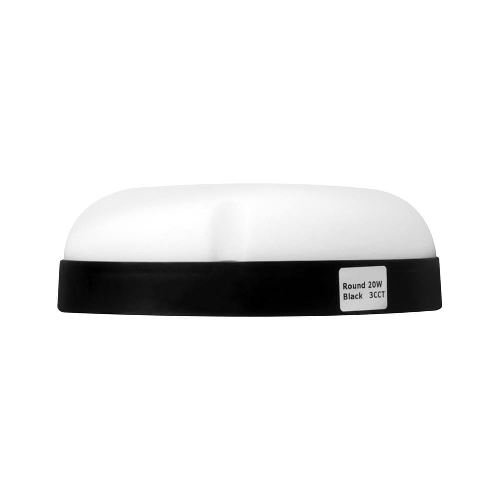 ไฟผนังภายนอก LED LUMAX 65-A0444 20 วัตต์ DAYLIGHT/COOL WHITE/WARM WHITE สีดำ