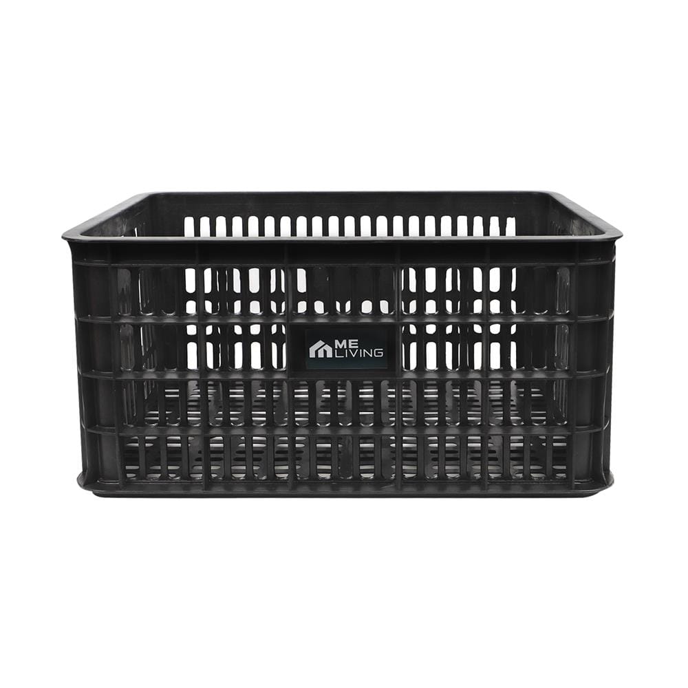 ลังพลาสติก ME LIVING DD 50x35.5x24 ซม. สีดำ