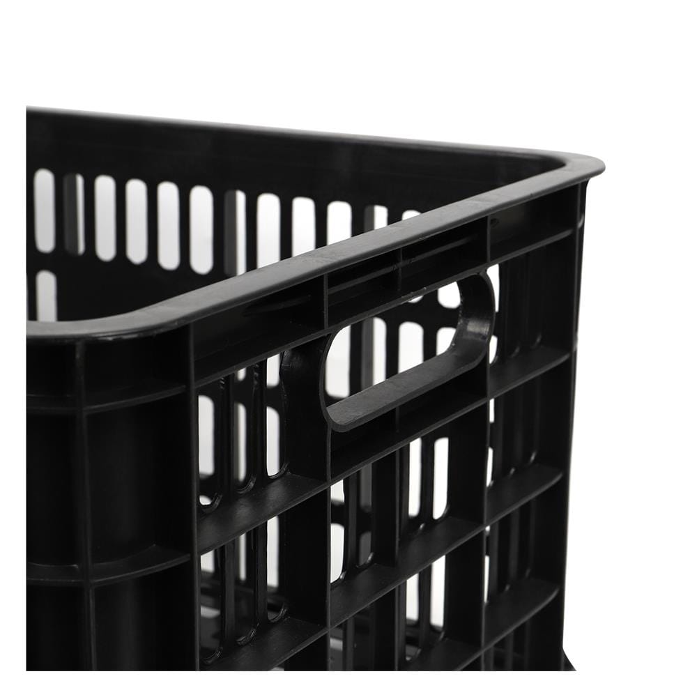 ลังพลาสติก ME LIVING DD 50x35.5x24 ซม. สีดำ