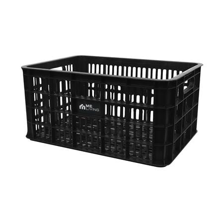 ลังพลาสติก ME LIVING DD 50x35.5x24 ซม. สีดำ_0