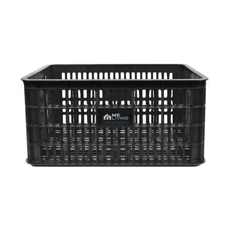 ลังพลาสติก ME LIVING DD 50x35.5x24 ซม. สีดำ_1
