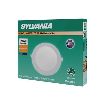 ดาวน์ไลท์ LED SYLVANIA BRAVO LIGHTER 6 นิ้ว 12 วัตต์ WARM WHITE สีขาว_3