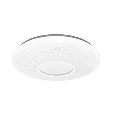 ไฟเพดาน LED LAMPTAN GLITTER 19 นิ้ว 50 วัตต์ DAYLIGHT/COOL WHITE/WARM WHITE สีขาว_1