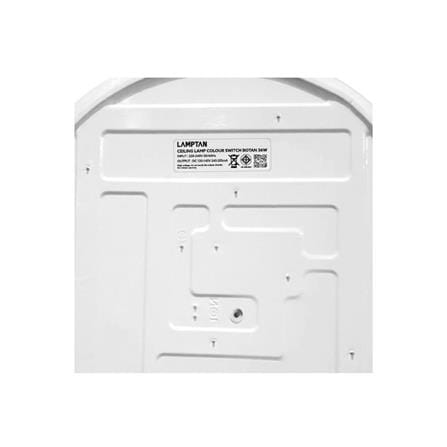 ไฟเพดาน LED LAMPTAN BOTAN 15 นิ้ว 36 วัตต์ DAYLIGHT/COOL WHITE/WARM WHITE สีขาว_6