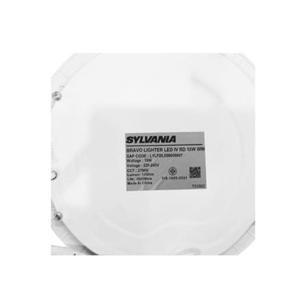ดาวน์ไลท์ LED SYLVANIA BRAVO LIGHTER 8 นิ้ว 18 วัตต์ WARM WHITE สีขาว_6