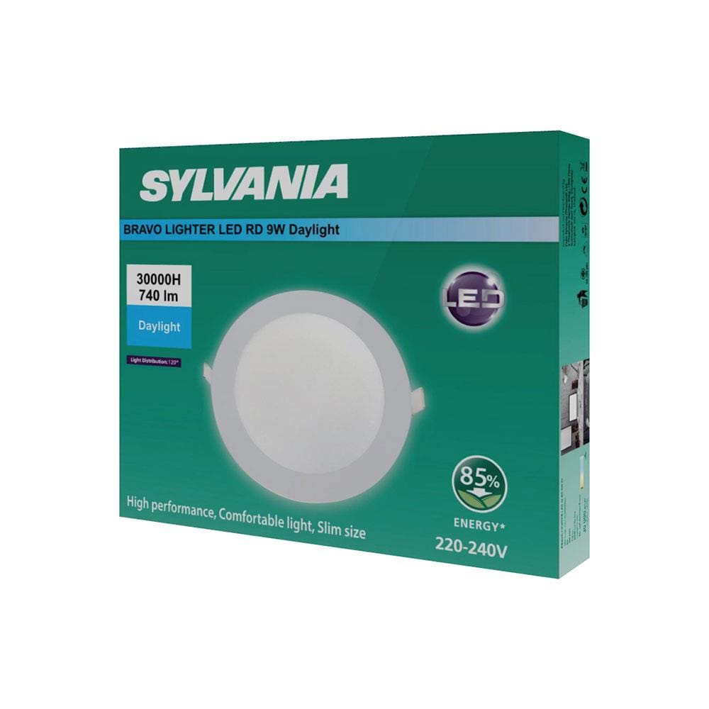 ดาวน์ไลท์ LED SYLVANIA BRAVO LIGHTER 5 นิ้ว 9 วัตต์ DAYLIGHT สีขาว
