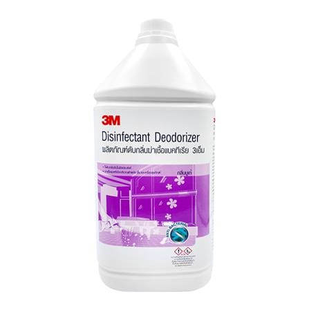 น้ำยาดับกลิ่นฆ่าเชื้อแบคทีเรีย 3M 3800 มล. กลิ่นบูเก้