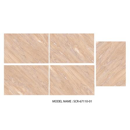 กระเบื้องพื้นพอร์ซเลน 60x90 ซม. TARA เฮเดน มาร์เบิ้ล น้ำตาล 1.08M2_1