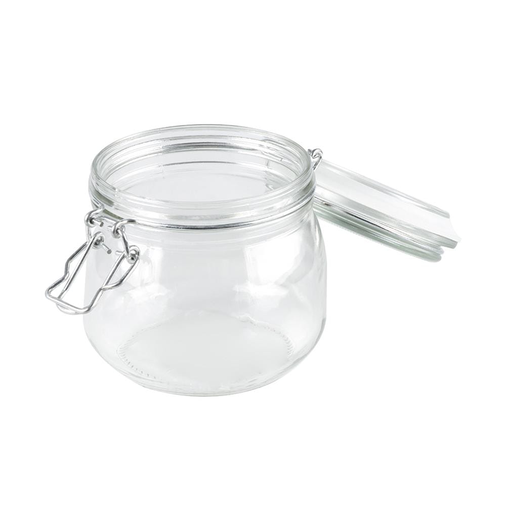ขวดโหลแก้วฝาสปริง KECH CLEAR 0.6 ลิตร