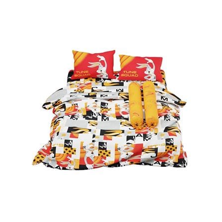 ชุดผ้าปูที่นอน 5 ฟุต 6 ชิ้น PREMIER SATIN LOONEY TUNES PM006_2