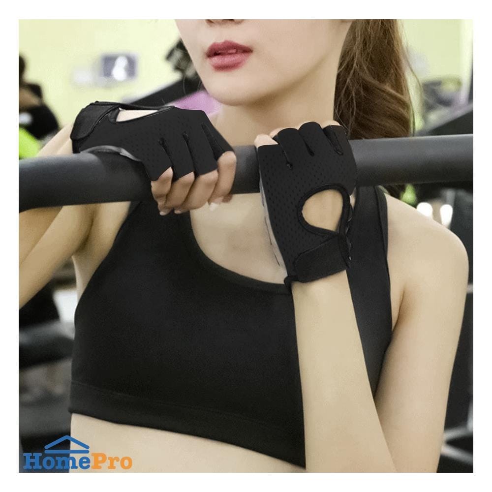 ถุงมือออกกำลังกาย N-ACTIVE SIZE XL สีดำ
