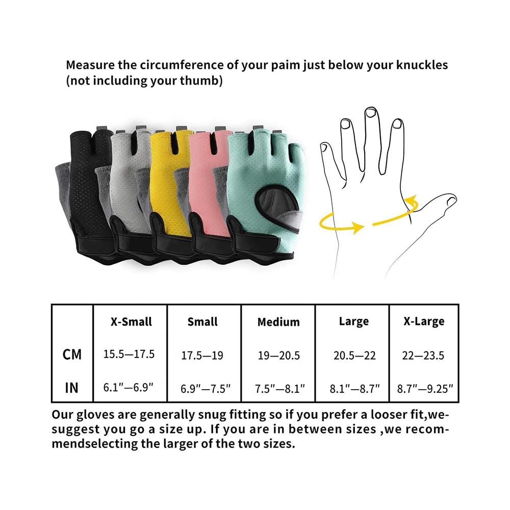 ถุงมือออกกำลังกาย N-ACTIVE SIZE XL สีดำ
