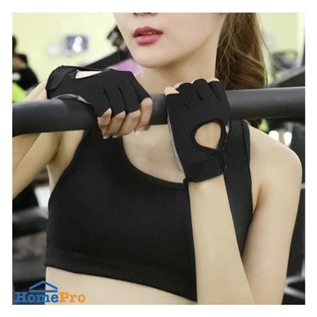 ถุงมือออกกำลังกาย N-ACTIVE SIZE XL สีดำ_5