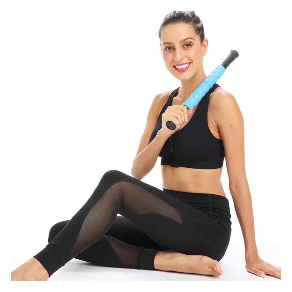 แท่งโรลเลอร์ยืดกล้ามเนื้อ N-ACTIVE สีฟ้า