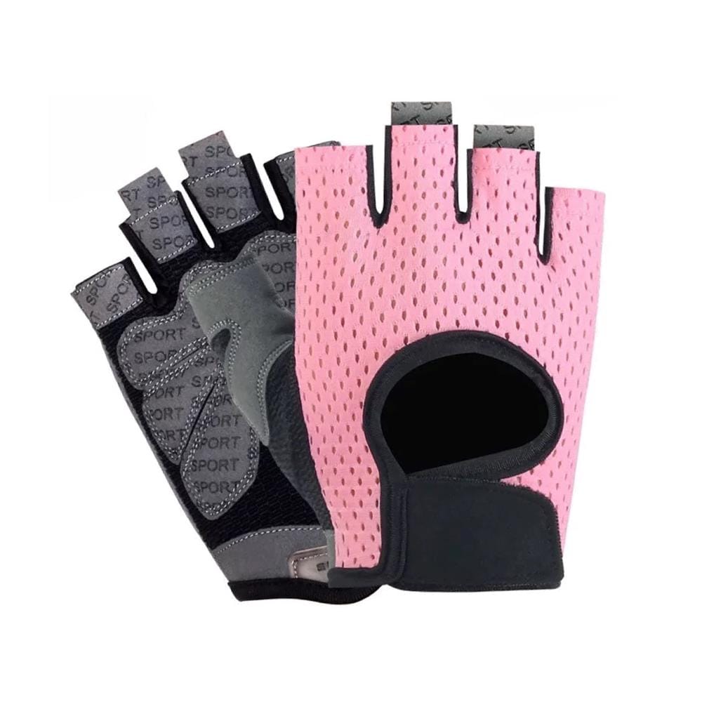 ถุงมือออกกำลังกาย N-ACTIVE SIZE L สีชมพู